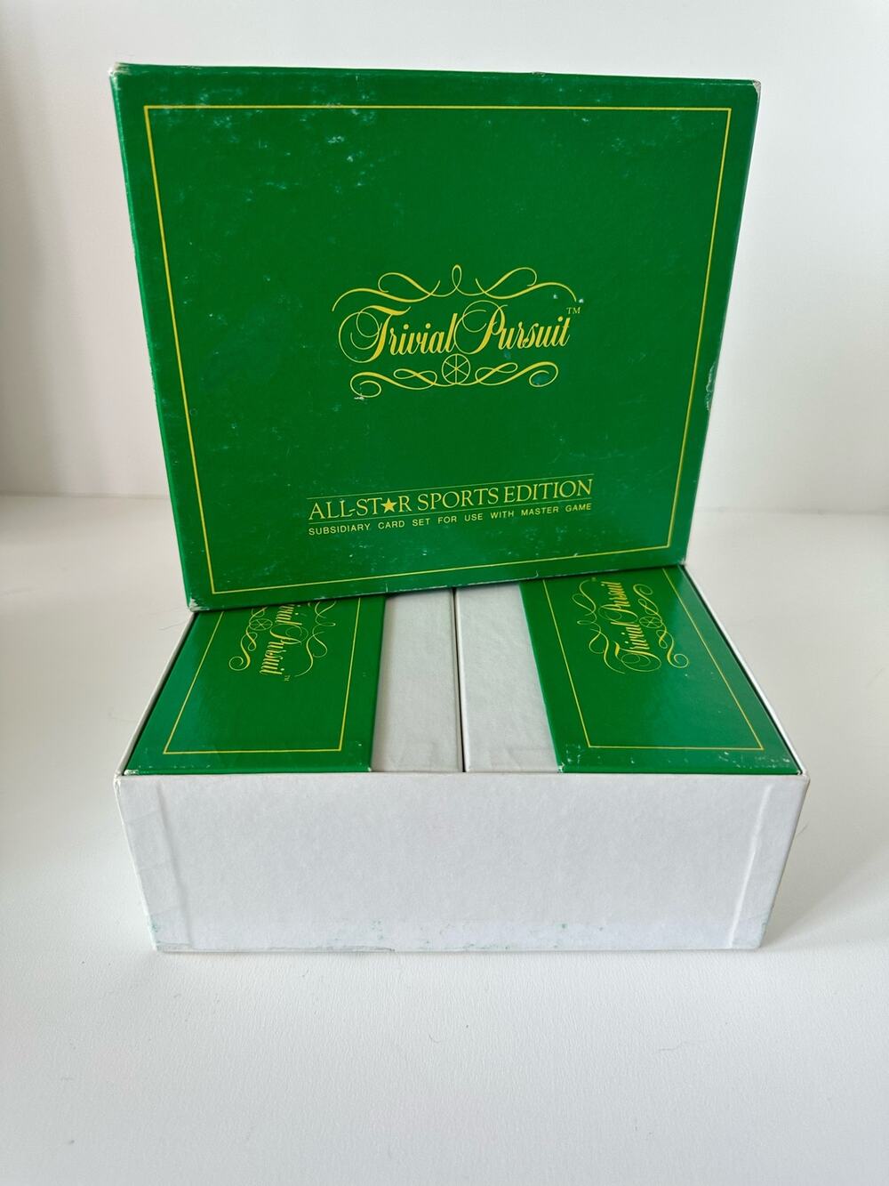 Vintage 1981 Trivial Pursuit All-Sports Edition Subsidary Card Set